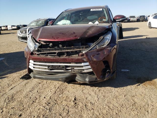 Photo 8 VIN: 5TDKZRFH9KS332602 - TOYOTA HIGHLANDER 