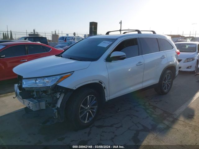 Photo 1 VIN: 5TDKZRFH9KS348217 - TOYOTA HIGHLANDER 