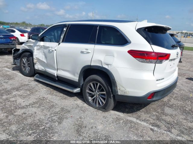 Photo 2 VIN: 5TDKZRFH9KS355233 - TOYOTA HIGHLANDER 