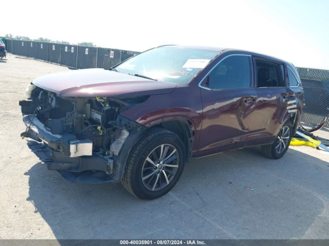 Photo 1 VIN: 5TDKZRFHXHS232338 - TOYOTA HIGHLANDER 