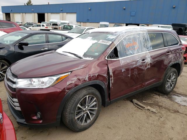 Photo 1 VIN: 5TDKZRFHXKS308812 - TOYOTA HIGHLANDER 