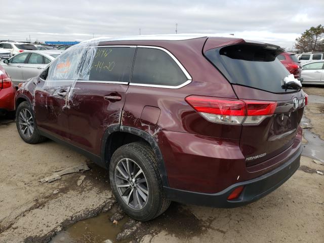 Photo 2 VIN: 5TDKZRFHXKS308812 - TOYOTA HIGHLANDER 