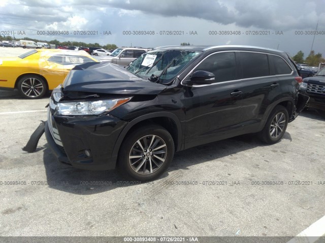 Photo 1 VIN: 5TDKZRFHXKS555957 - TOYOTA HIGHLANDER 