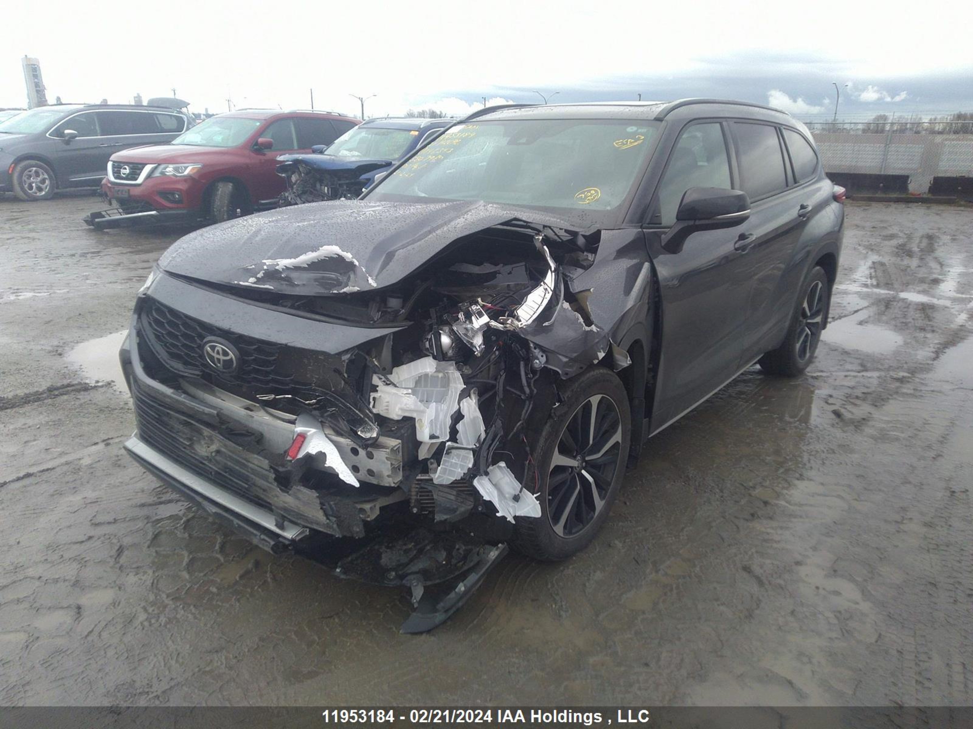 Photo 1 VIN: 5TDLZRBH5MS146343 - TOYOTA HIGHLANDER 