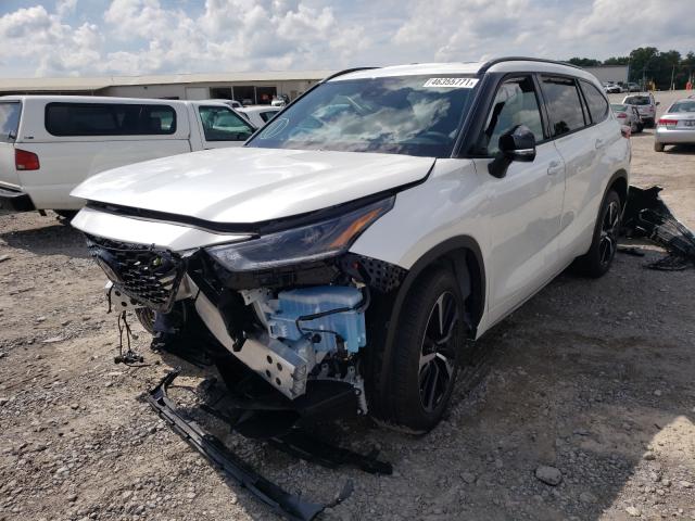 Photo 1 VIN: 5TDLZRBH9MS058735 - TOYOTA HIGHLANDER 