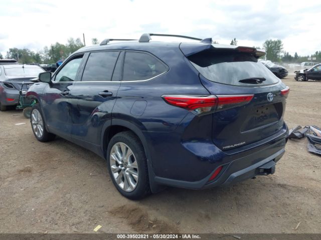 Photo 2 VIN: 5TDXBRCH5NS542844 - TOYOTA HIGHLANDER 