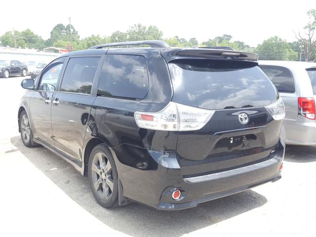 Photo 2 VIN: 5TDXK3DC0GS751900 - TOYOTA SIENNA SE 