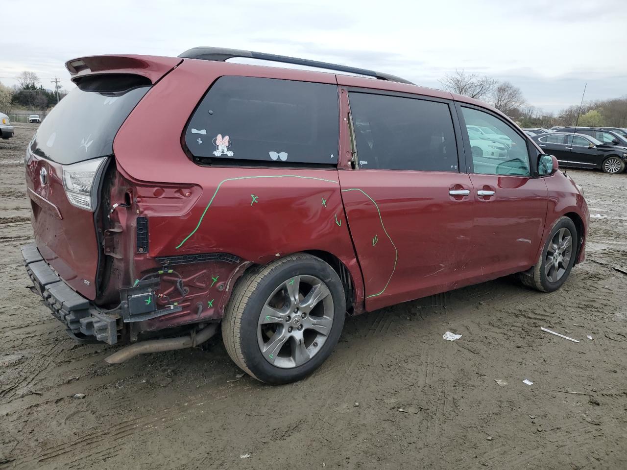 Photo 2 VIN: 5TDXK3DC1DS315312 - TOYOTA SIENNA 