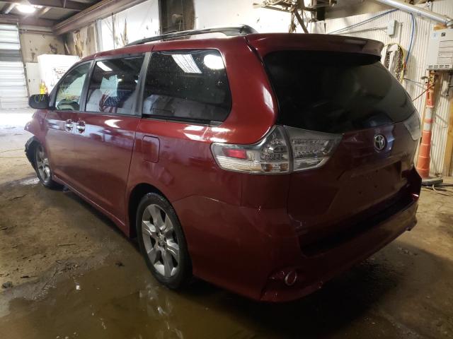 Photo 2 VIN: 5TDXK3DC1ES427402 - TOYOTA SIENNA SPO 