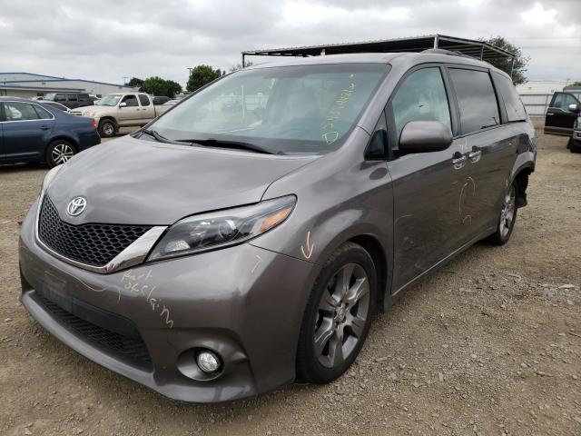 Photo 1 VIN: 5TDXK3DC1FS550960 - TOYOTA SIENNA SPO 