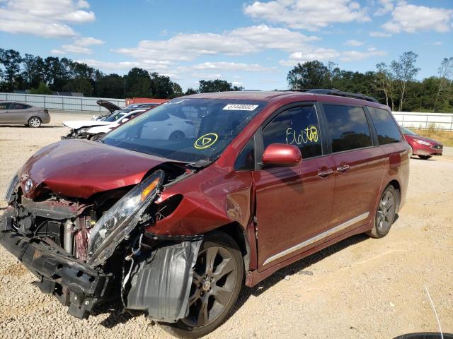 Photo 1 VIN: 5TDXK3DC2FS570814 - TOYOTA SIENNA SPO 