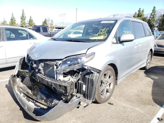 Photo 1 VIN: 5TDXK3DC2FS609319 - TOYOTA SIENNA SPO 