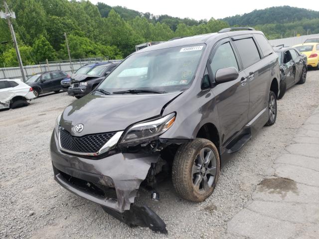 Photo 1 VIN: 5TDXK3DC3FS630907 - TOYOTA SIENNA SPO 