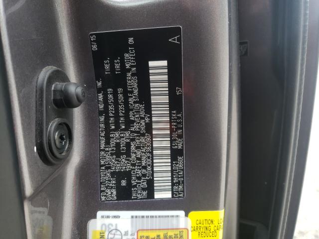 Photo 9 VIN: 5TDXK3DC3FS630907 - TOYOTA SIENNA SPO 