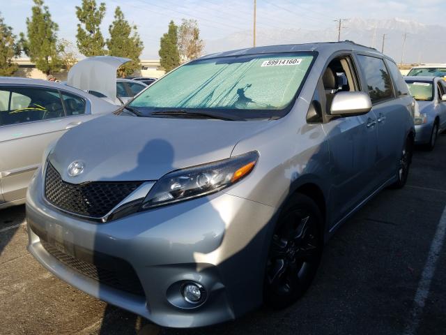 Photo 1 VIN: 5TDXK3DC3GS709155 - TOYOTA SIENNA SE 