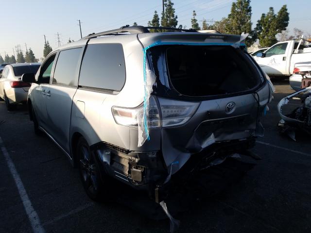 Photo 2 VIN: 5TDXK3DC3GS709155 - TOYOTA SIENNA SE 