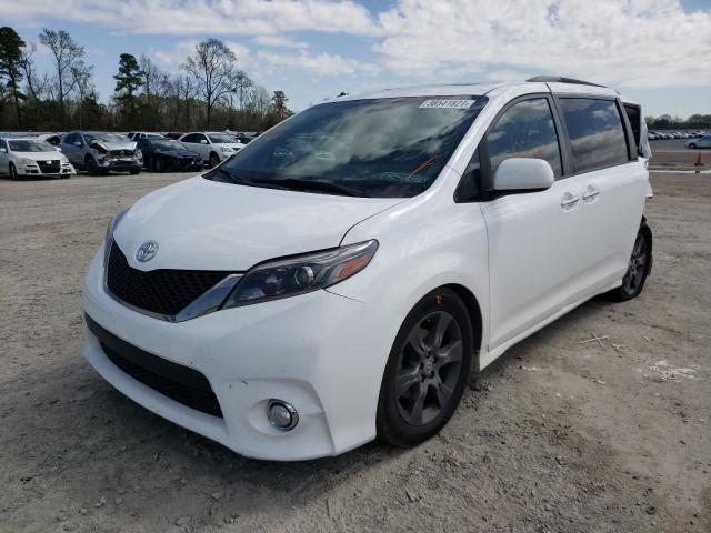 Photo 1 VIN: 5TDXK3DC3GS756718 - TOYOTA SIENNA SE 