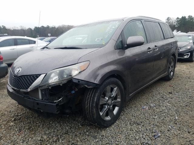 Photo 1 VIN: 5TDXK3DC4CS217258 - TOYOTA SIENNA SPO 