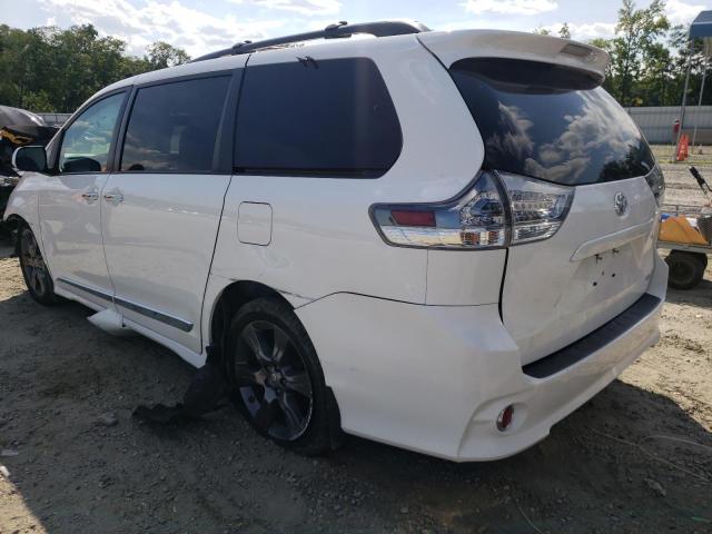 Photo 2 VIN: 5TDXK3DC4GS713876 - TOYOTA SIENNA SE 