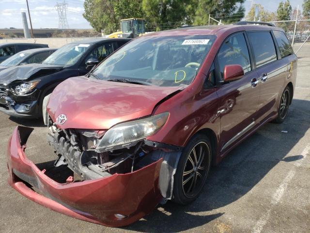 Photo 1 VIN: 5TDXK3DC5ES482855 - TOYOTA SIENNA SPO 