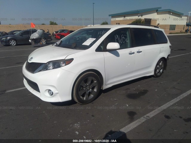 Photo 1 VIN: 5TDXK3DC5ES492463 - TOYOTA SIENNA 