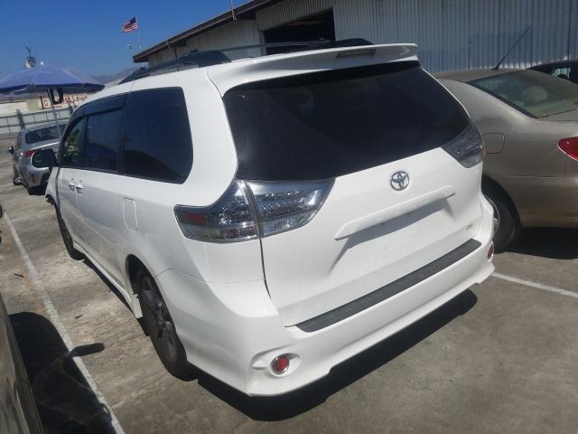 Photo 2 VIN: 5TDXK3DC5FS636420 - TOYOTA SIENNA SPO 