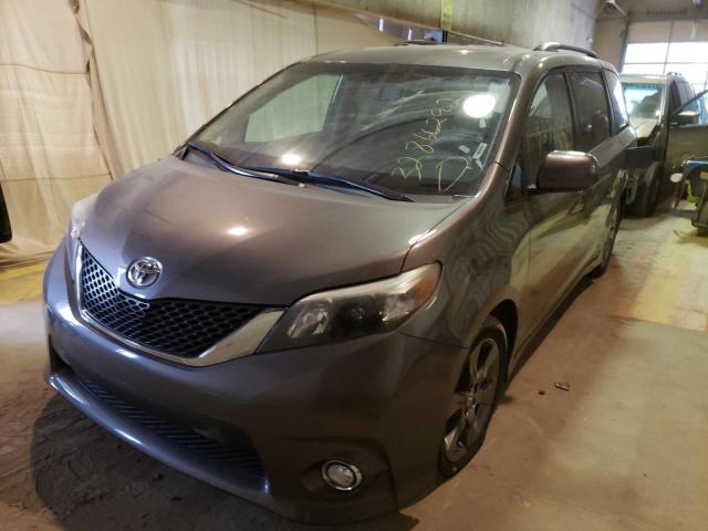 Photo 1 VIN: 5TDXK3DC6CS208173 - TOYOTA SIENNA SPO 