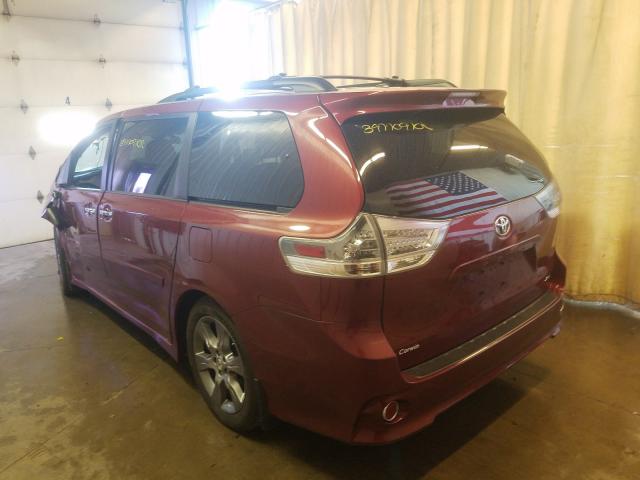 Photo 2 VIN: 5TDXK3DC6FS545737 - TOYOTA SIENNA SPO 