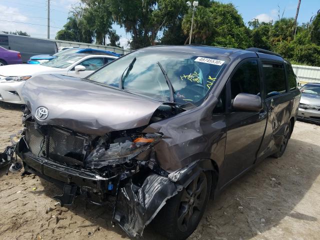 Photo 1 VIN: 5TDXK3DC6FS580665 - TOYOTA SIENNA SPO 