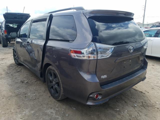 Photo 2 VIN: 5TDXK3DC6FS580665 - TOYOTA SIENNA SPO 