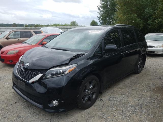 Photo 1 VIN: 5TDXK3DC7GS728341 - TOYOTA SIENNA SE 