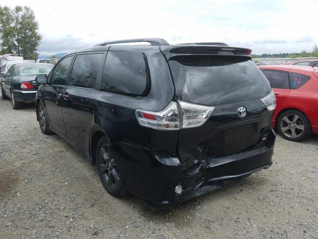 Photo 2 VIN: 5TDXK3DC7GS728341 - TOYOTA SIENNA SE 