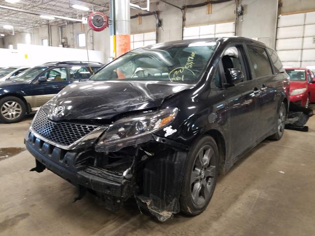 Photo 1 VIN: 5TDXK3DC7GS747665 - TOYOTA SIENNA SE 