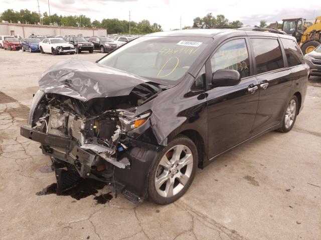 Photo 1 VIN: 5TDXK3DC8DS373286 - TOYOTA SIENNA SPO 