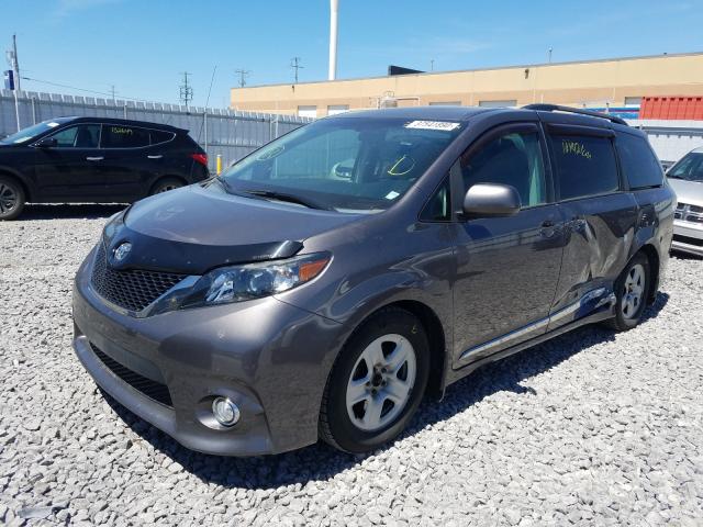 Photo 1 VIN: 5TDXK3DC9CS258534 - TOYOTA SIENNA SPO 