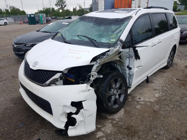 Photo 1 VIN: 5TDXK3DC9FS620317 - TOYOTA SIENNA SPO 