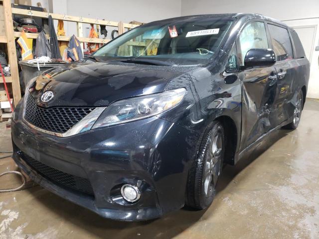 Photo 1 VIN: 5TDXK3DC9GS705529 - TOYOTA SIENNA SE 