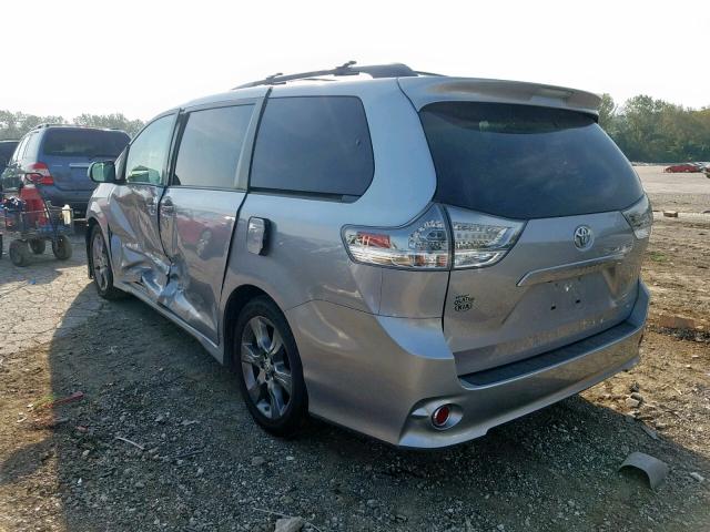 Photo 2 VIN: 5TDXK3DCXCS205728 - TOYOTA SIENNA SPO 