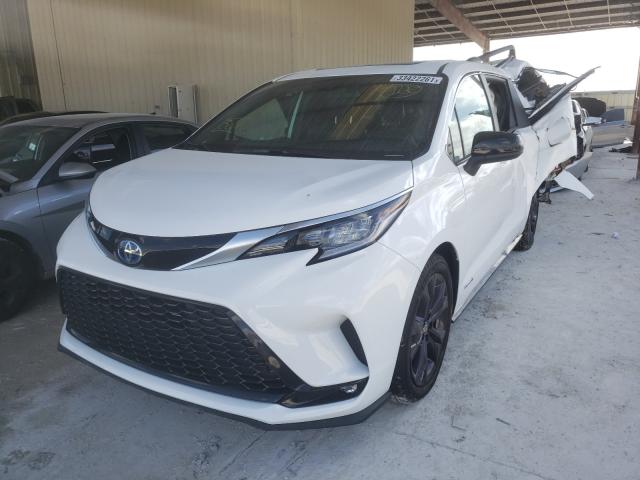 Photo 1 VIN: 5TDXRKEC5MS009458 - TOYOTA SIENNA XSE 