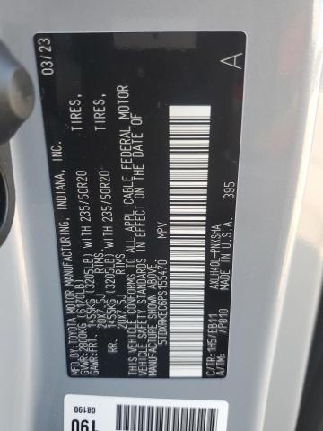 Photo 12 VIN: 5TDXRKEC6PS155470 - TOYOTA SIENNA XSE 