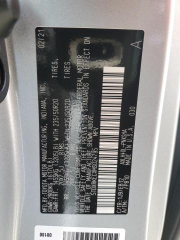 Photo 12 VIN: 5TDXRKECXMS024795 - TOYOTA SIENNA XSE 