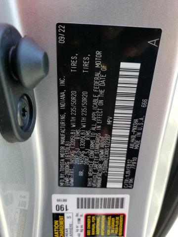 Photo 11 VIN: 5TDXRKECXNS132397 - TOYOTA SIENNA 