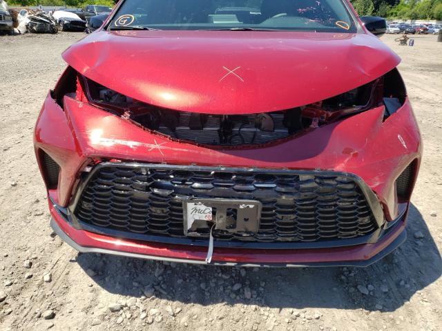 Photo 8 VIN: 5TDXSKFC5MS015165 - TOYOTA SIENNA XSE 