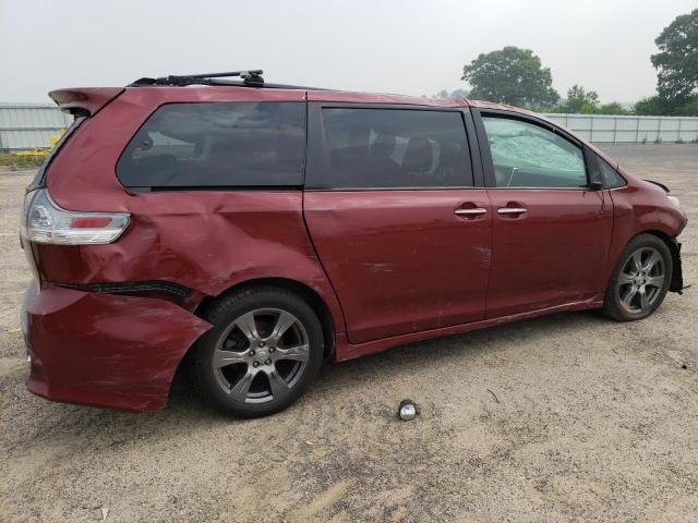 Photo 2 VIN: 5TDXZ3DC0HS791598 - TOYOTA SIENNA SE 