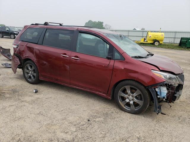 Photo 3 VIN: 5TDXZ3DC0HS791598 - TOYOTA SIENNA SE 