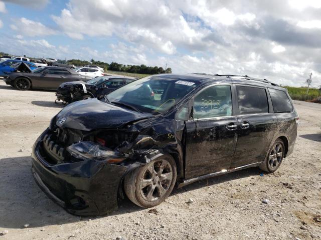 Photo 1 VIN: 5TDXZ3DC0HS845658 - TOYOTA SIENNA SE 