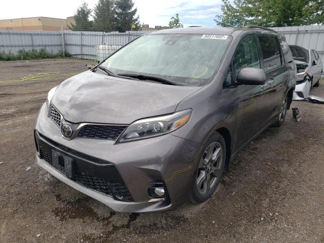 Photo 1 VIN: 5TDXZ3DC0KS970862 - TOYOTA SIENNA SE 