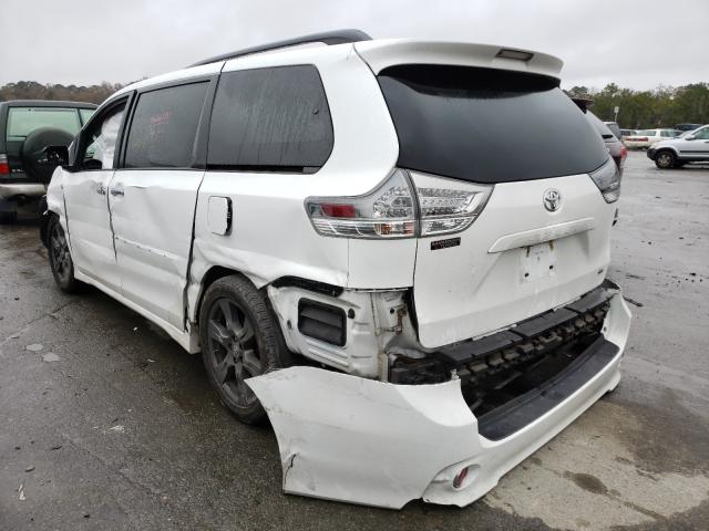 Photo 2 VIN: 5TDXZ3DC1HS777807 - TOYOTA SIENNA SE 