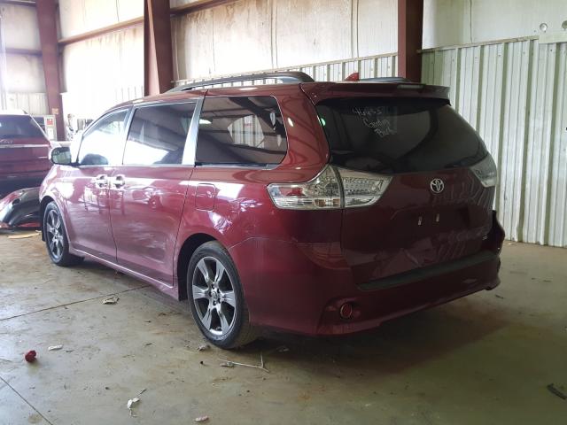 Photo 2 VIN: 5TDXZ3DC1JS927873 - TOYOTA SIENNA SE 