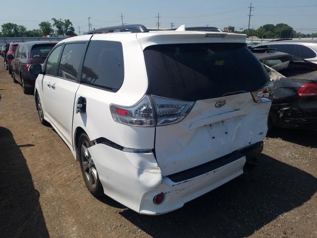 Photo 2 VIN: 5TDXZ3DC2KS990370 - TOYOTA SIENNA SE 